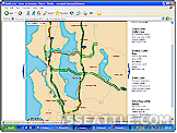Interstate 5 Seattle traffic from BeatTheTraffic.com
